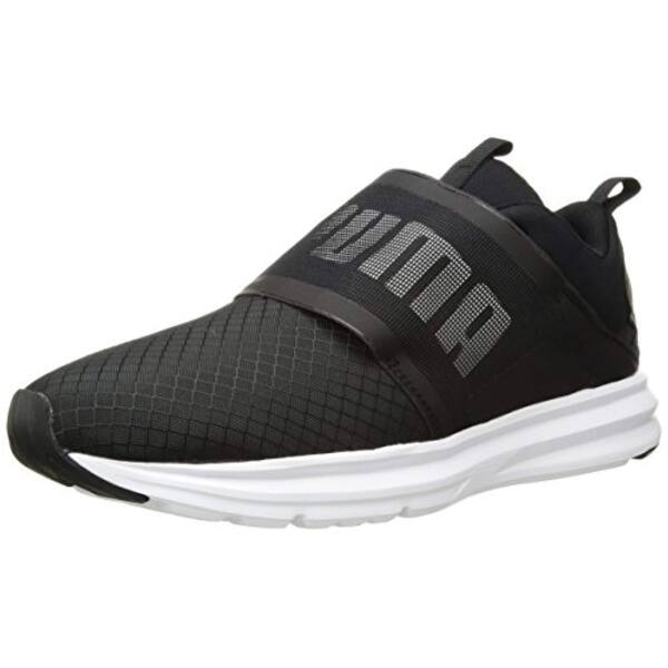 Shop Puma Men S Enzo Strap Nautical Sneaker Black White Size 13 Overstock 27494741