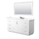 Option White, Nickel Trim, Giotto Quartz Top