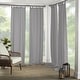preview thumbnail 8 of 34, Matine Indoor/Outdoor Curtain Panel 52" W X 108" L - Gray