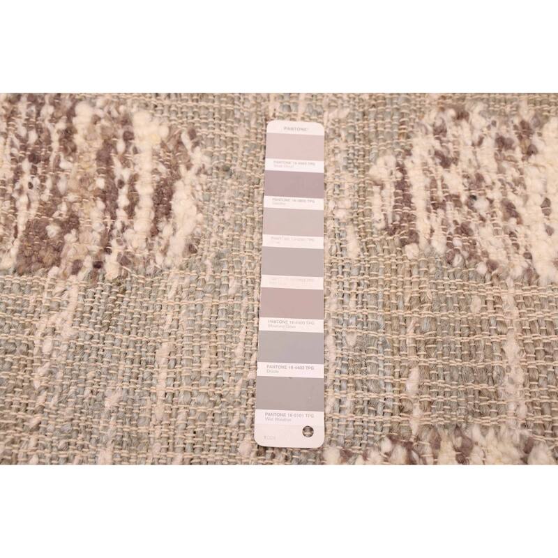 ECARPETGALLERY Flat-Weave Palas Denizli Grey Kilim - 5'5 x 7'5