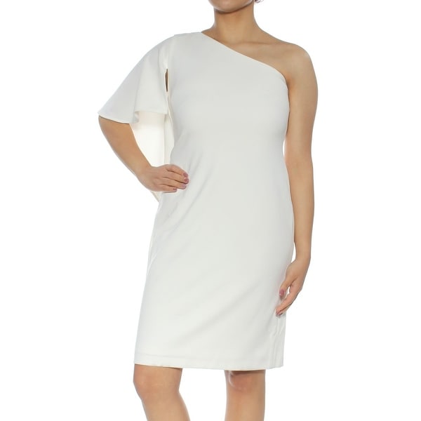 One Shoulder Shift Dress