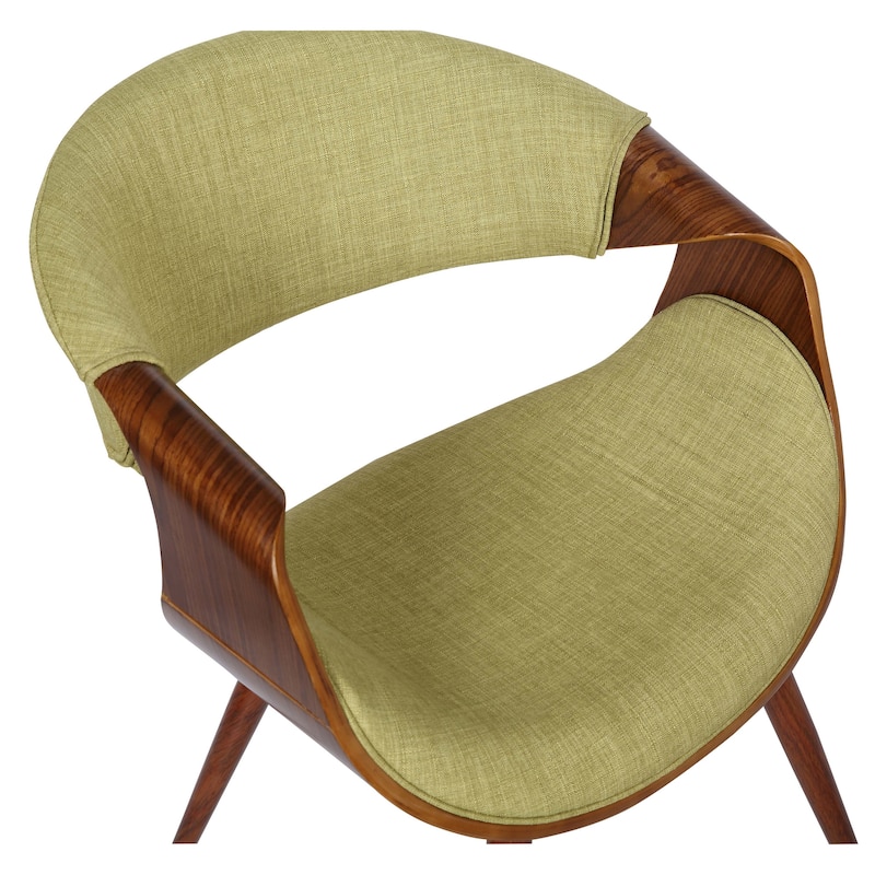 Carson Carrington Skibby Wood and Fabric Mid-century Dining Chair