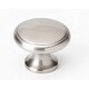 preview thumbnail 5 of 8, Alno Knobs 1-1/4 Inch Mushroom Cabinet Knob Satin Nickel