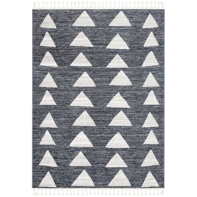Well Woven Kennedy Triangles Modern Geometric Pattern Area Rug