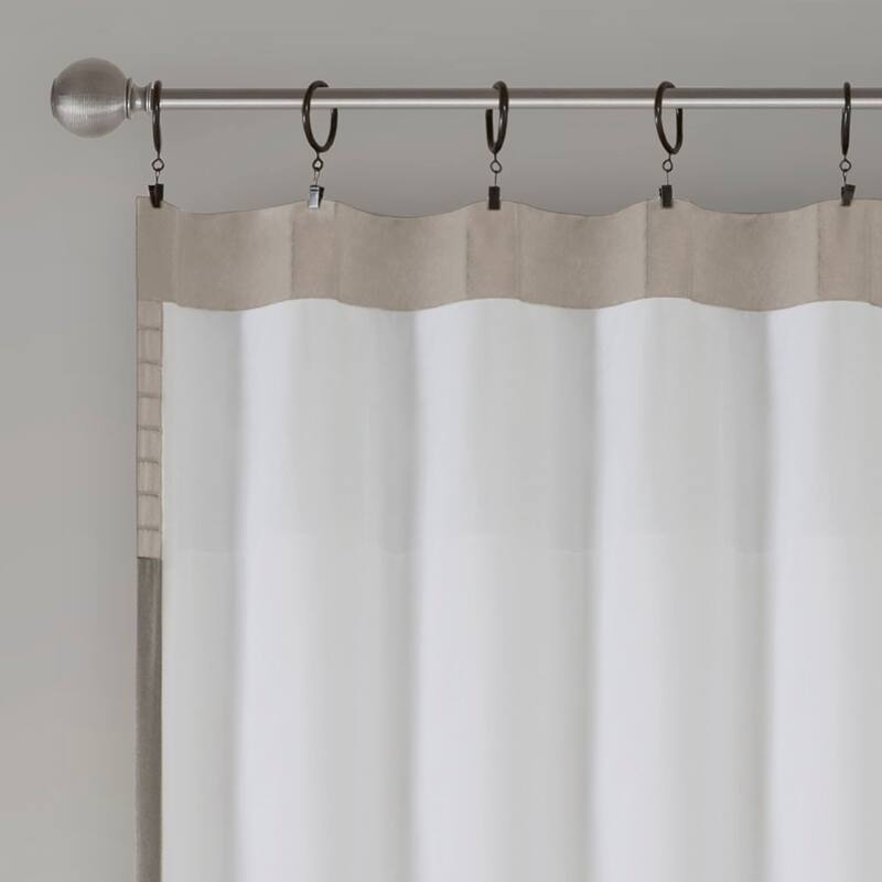 Polyoni Pintuck Curtain Panel