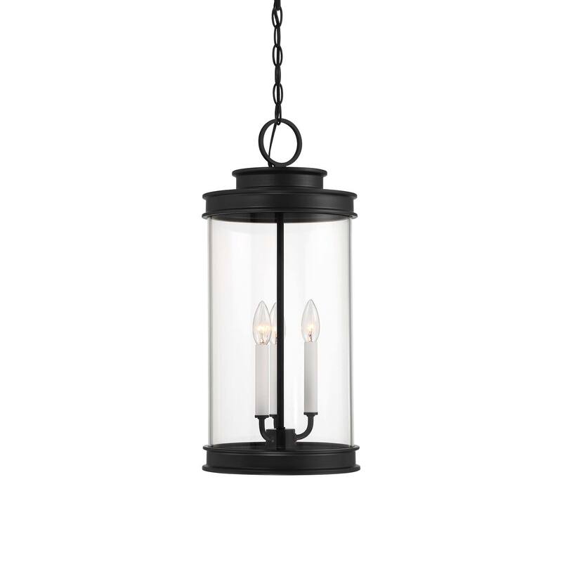 Savoy House 5-901 Englewood 3 Light 11" Wide Outdoor Taper Candle - Matte Black