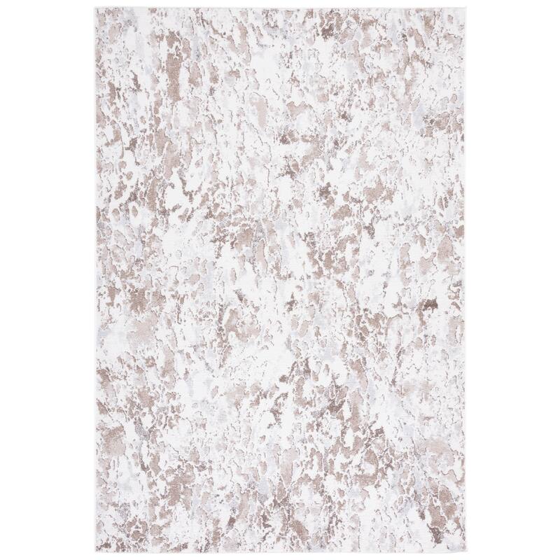 SAFAVIEH Toscana Selina Abstract Rug - 4' x 6' - Grey/Ivory