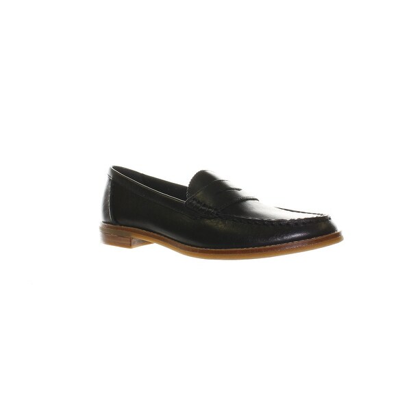 sperry loafers womens black