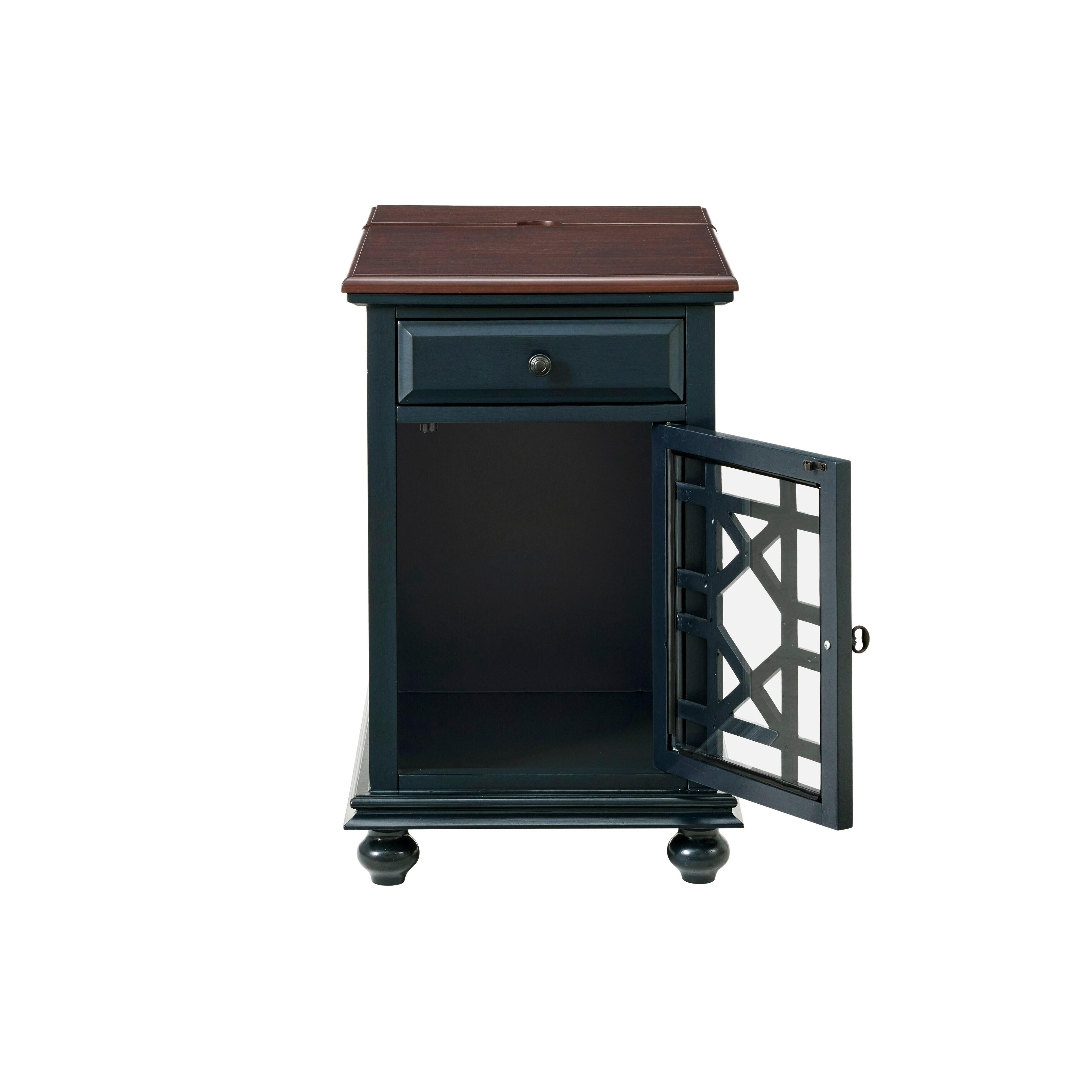 Chairside table sales with power