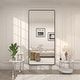 preview thumbnail 48 of 192, KIOTEE Modern Metal Frame Wall Mounted Bathroom Vanity Mirror with 5-year warranty