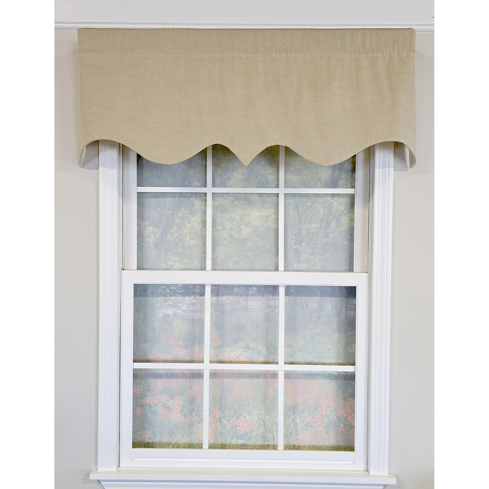 RLF Home Basket Weave Regal Valance