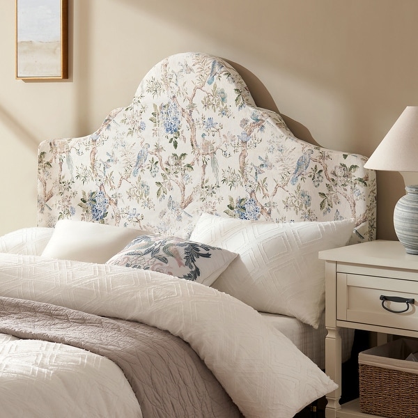 全国総量無料で Erlina Traditional with Headboard Upholstered Slipcovered タイムセール