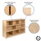 preview thumbnail 18 of 37, Wooden School Classroom Storage Cabinet/Cubby for Commercial or Home Use