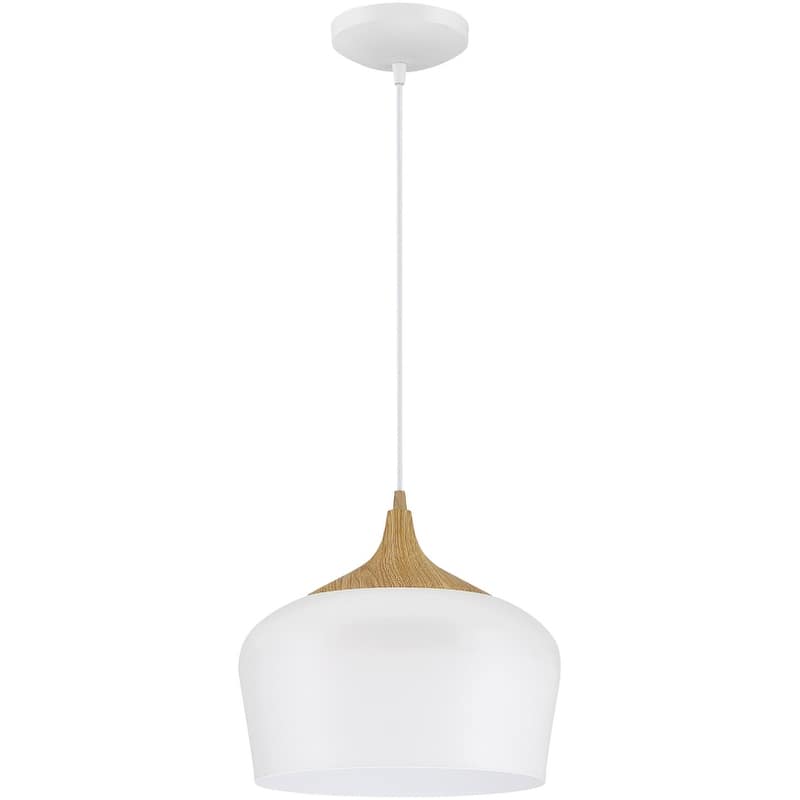 Access Lighting 52057 Blend 12" Wide Wood Pendant