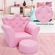 preview thumbnail 2 of 10, Costway Pink Kids Sofa Armrest Chair Couch Children Toddler Birthday