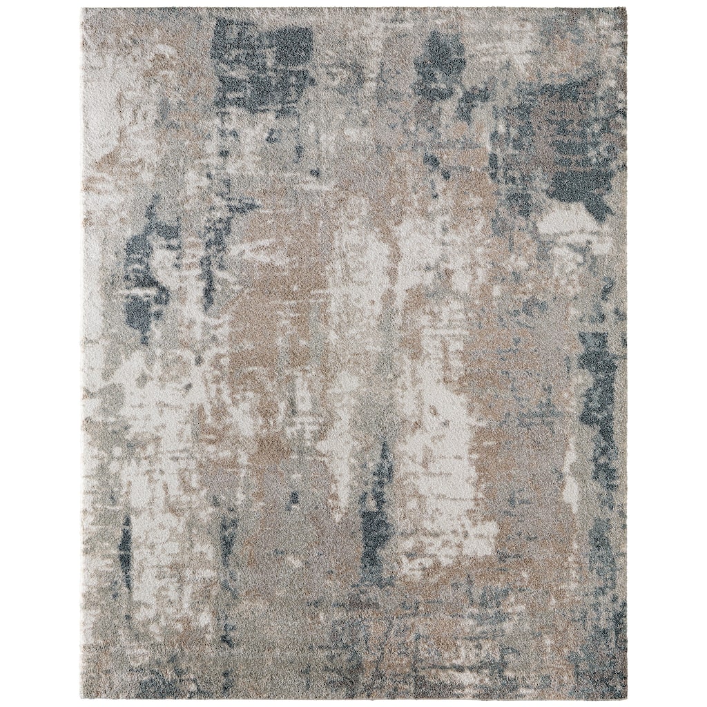 Grand Bazaar Maddon Machine Made Abstract Modern Area Rug