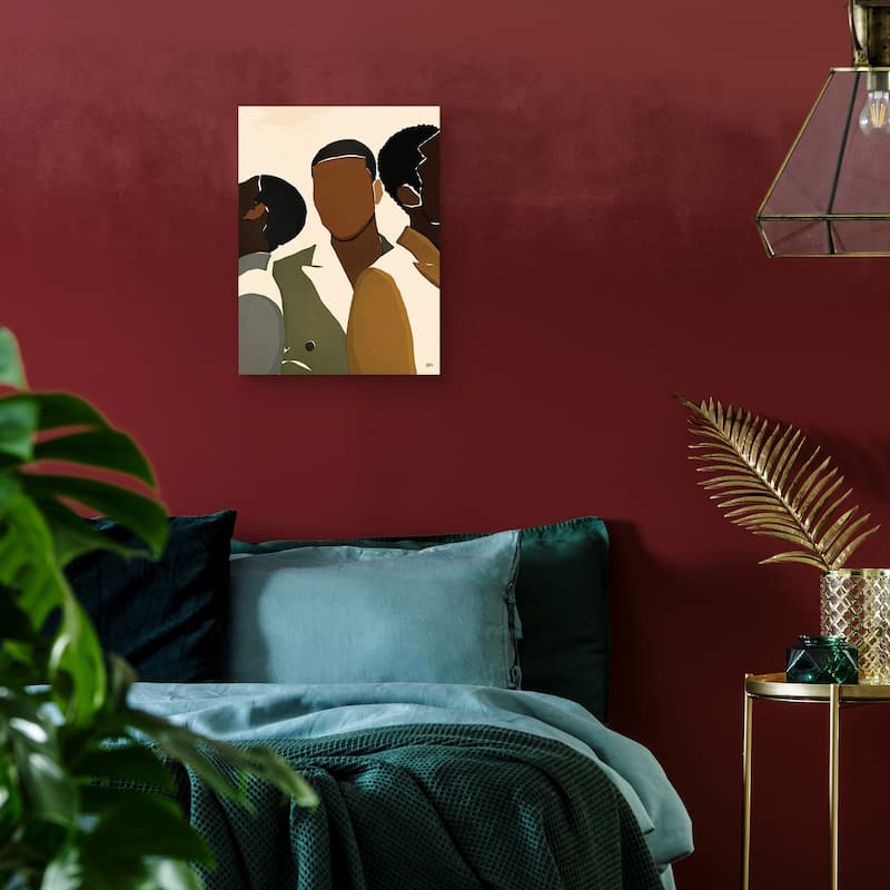 Brothers Canvas Art Print