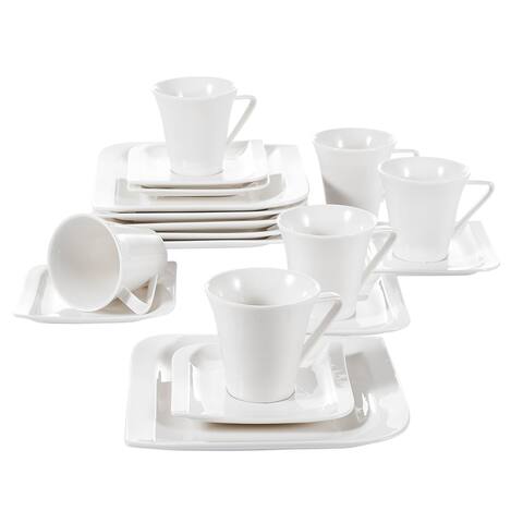 vancasso, Series Gitana, 18-Piece Porcelain Dinnerware Set, Service for 6