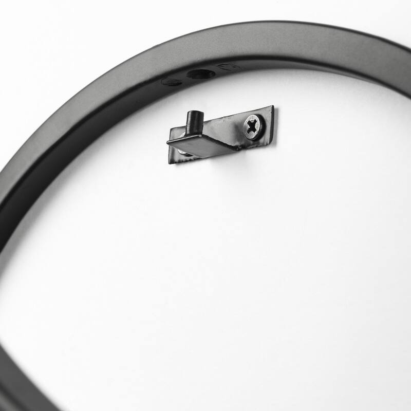 Lyra I Black Wall Candle Holder - 14.0L x 14.0W x 5.8H