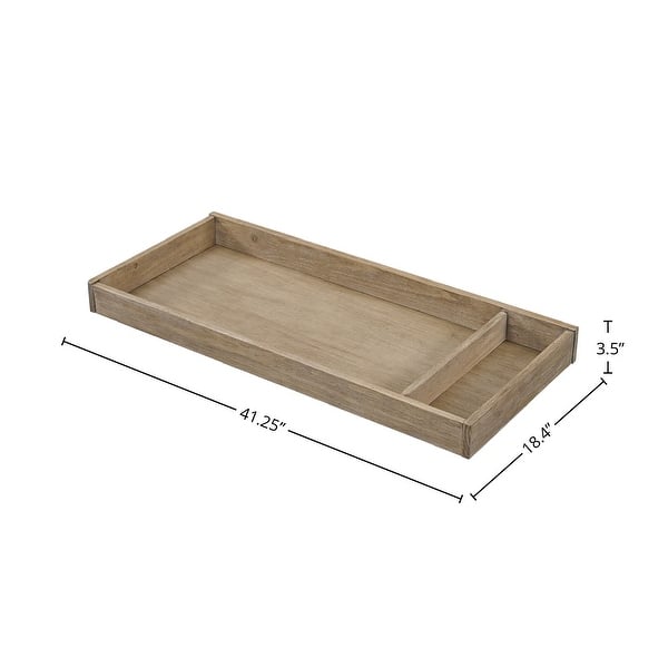 dimension image slide 1 of 2, Bello Pine Changing Tray