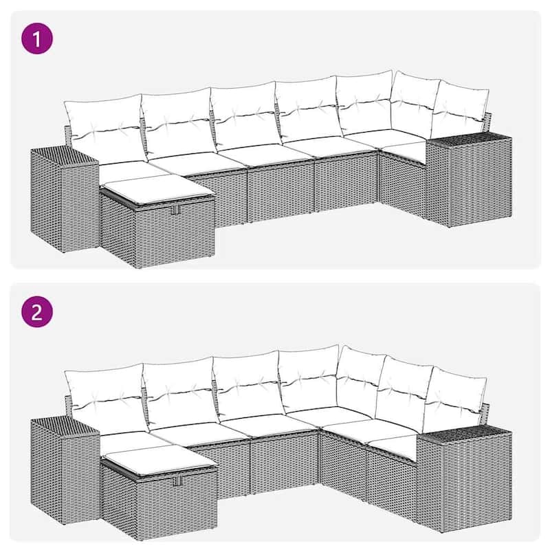 vidaXL Garden Sofa Set