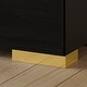 preview thumbnail 17 of 23, CraftPorch 3 Piece Bedroom Nightstands Set Luxurious Velvet Tufted Platform Bed