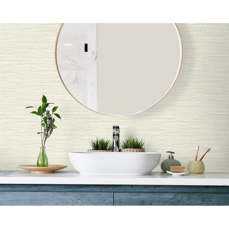 DuPont Tedlar Braided Faux Jute High Performance Vinyl Unpasted Wallpaper