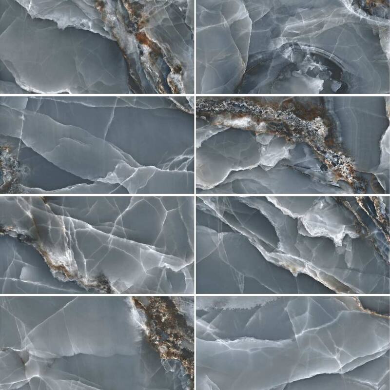 Riptide 24x48 Glossy Porcelain Tile - Floor & Wall - Large Format