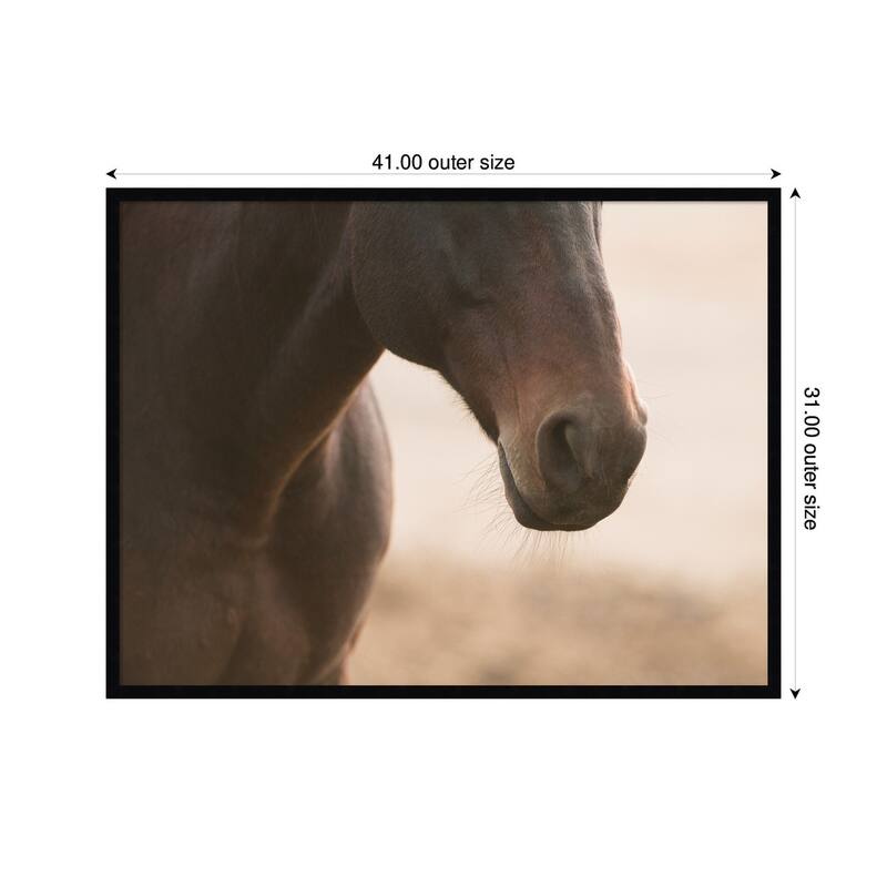 Kate and Laurel Dusty by Crystal Lynn Collins Framed Wall Art Print