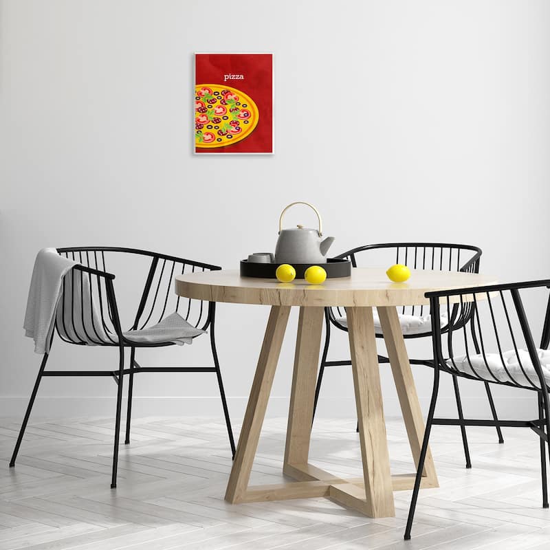 Stupell Tasty Savory Pizza Wall Plaque Art Design By Kim Allen