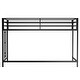 preview thumbnail 8 of 7, Twin loft bunk black