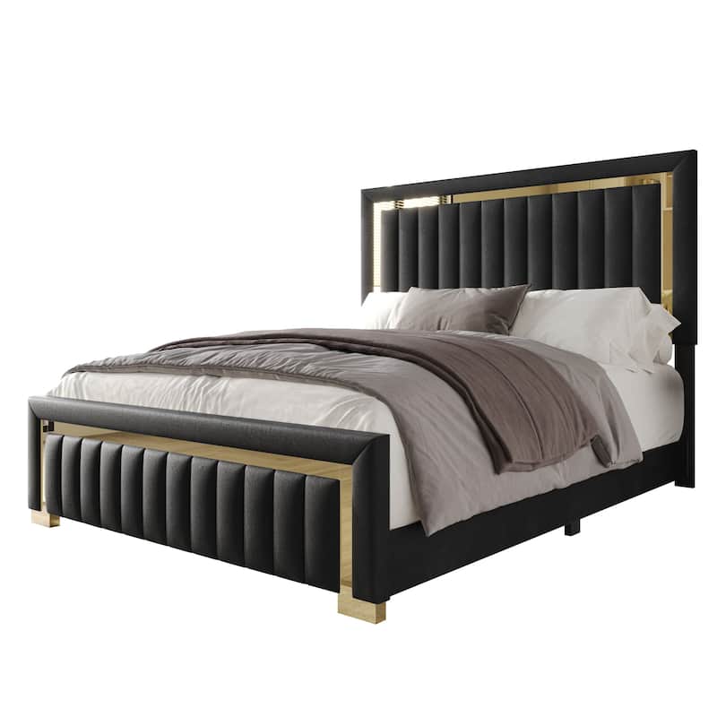 Clayfell Olathe Upholstered Panel Bed