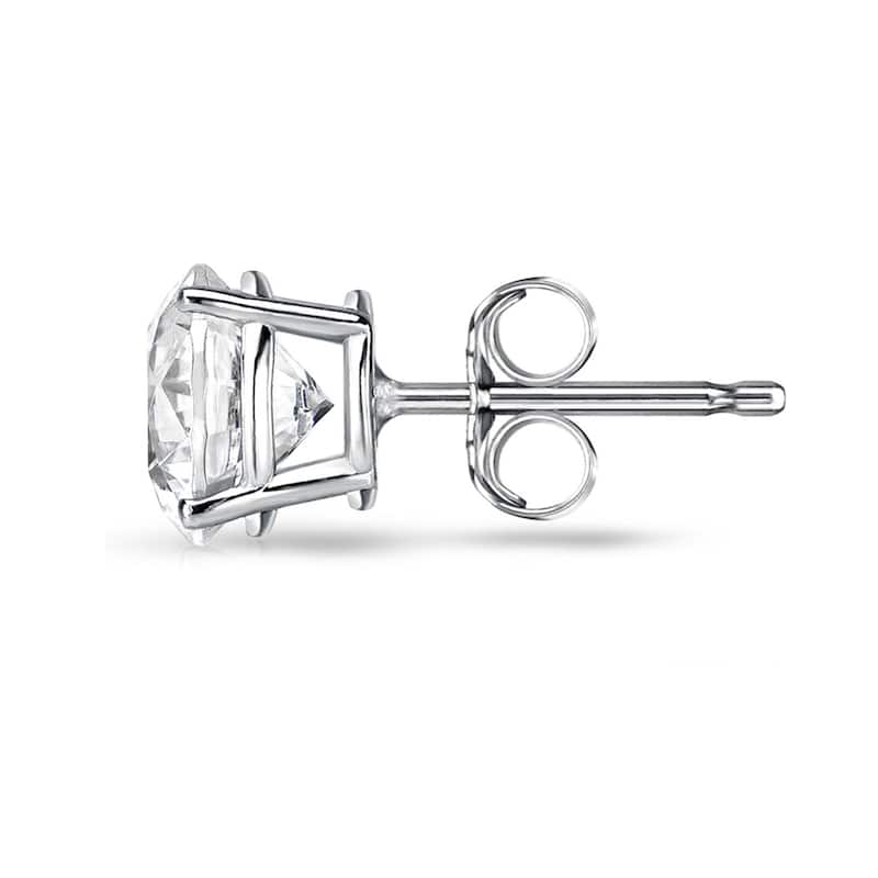 Auriya 1/2ctw Round Diamond Stud Earrings 14k Gold (E-F, I1)