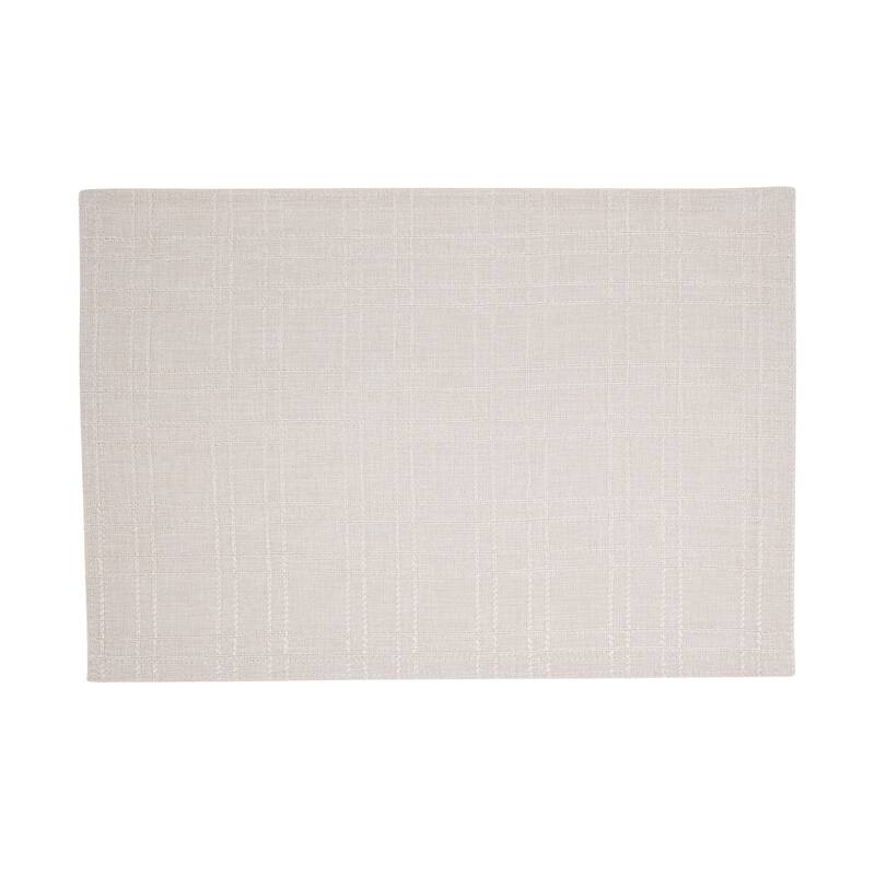 Refined Stitched Plaid Placemat (Set of 4)