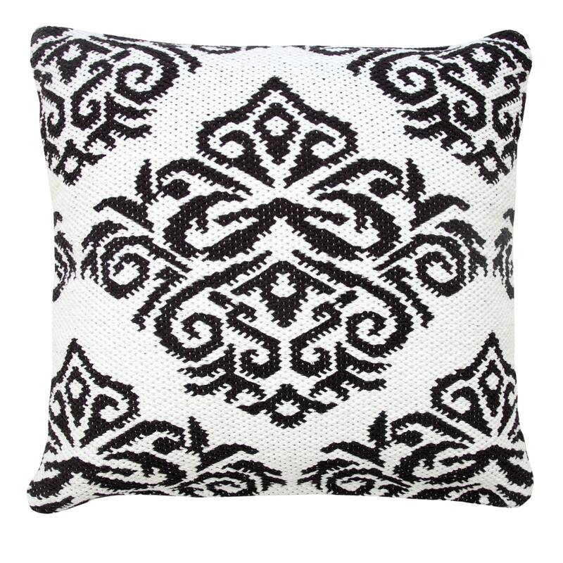 Sevita Traditional Decorative Damask Throw Pillow