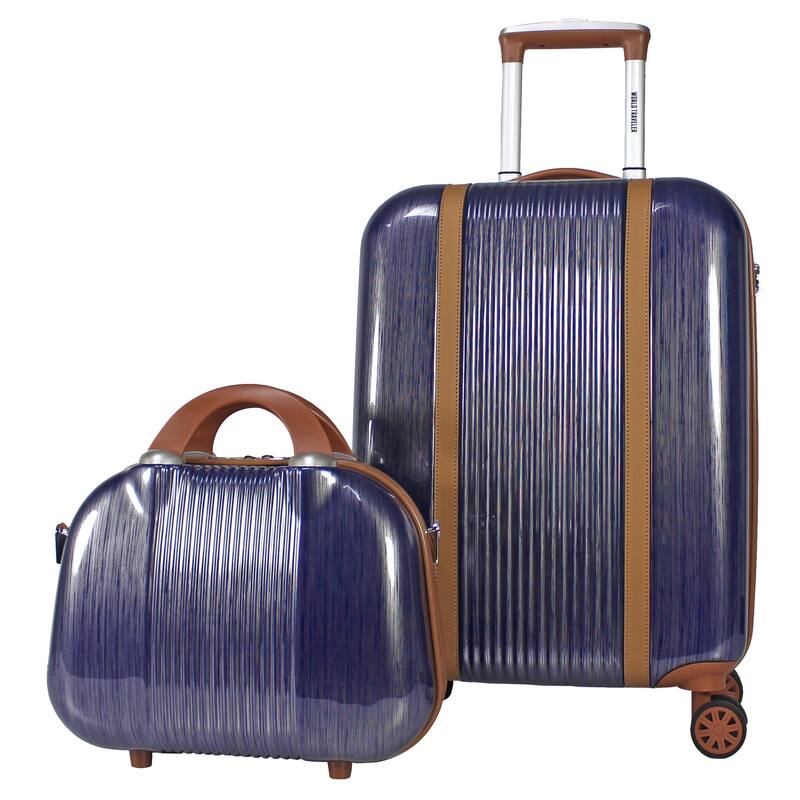 Lightweight 2-Piece Classique Hardside Carry On Spinner Set