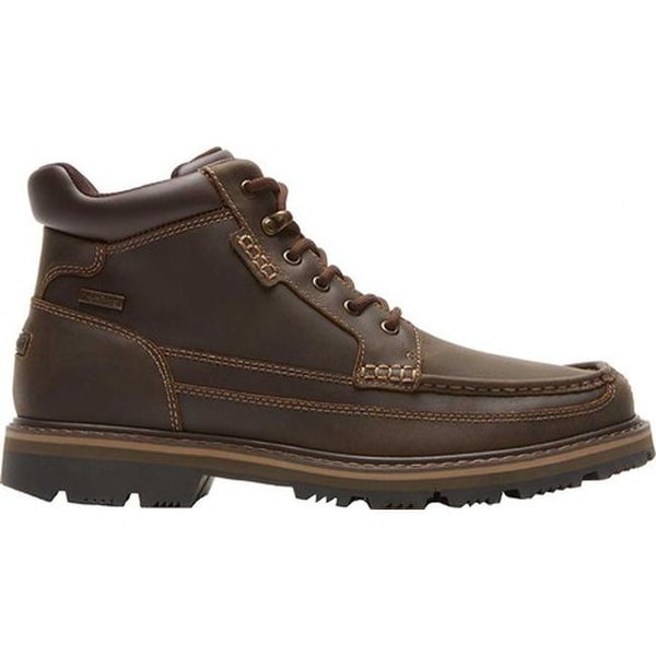 Boot Waterproof Moc Toe Mid Koa Leather 