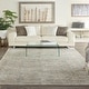 preview thumbnail 16 of 37, Desert Skies Damask Floral Vintage Area Rug 8' x 11' - Grey