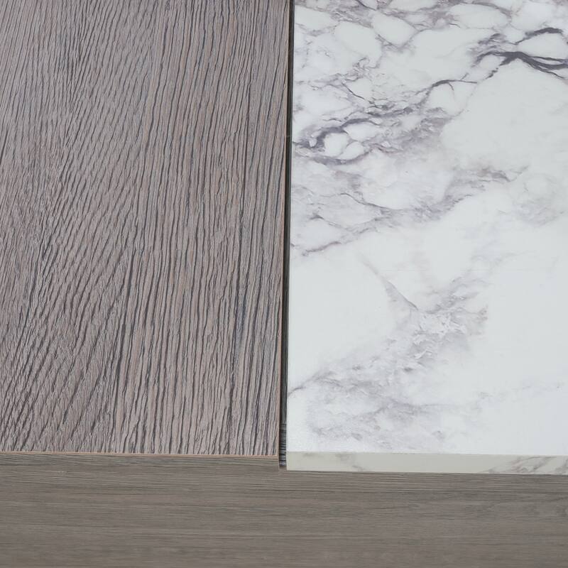 Wood Lift-Top Coffee Table with Concealed Storage, Brown - 31.18" L x 31.18" W x 17.24" H