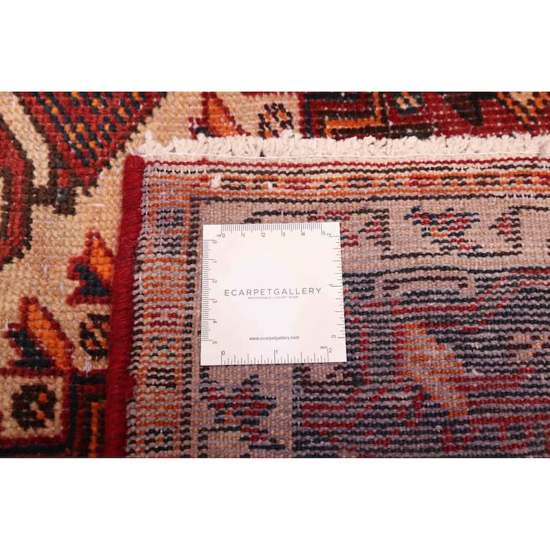 ECARPETGALLERY Hand-knotted Konya Anatolian Red Wool Rug - 5'3 x 9'10
