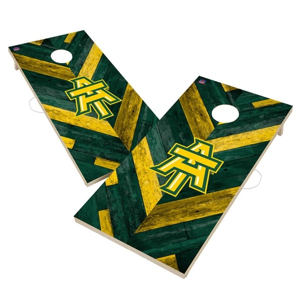slide 2 of 6, Arkansas Tech Wonder Boys & Golden Suns Cornhole Board Set 16 Years and Up