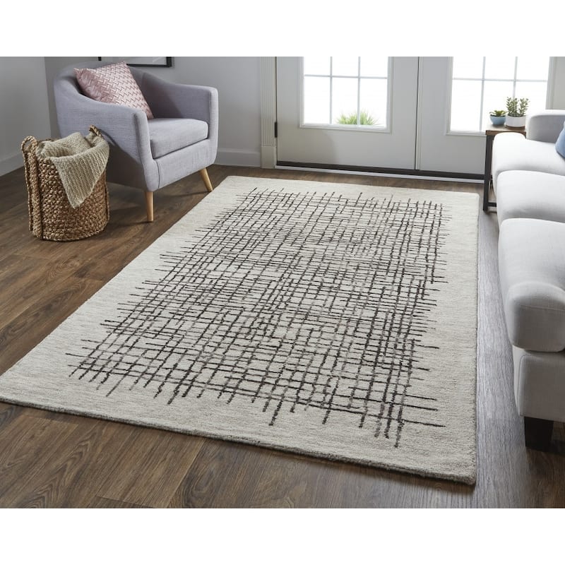 Woba Stain Resistant Area Rug By HomeRoots - 2' x 3'