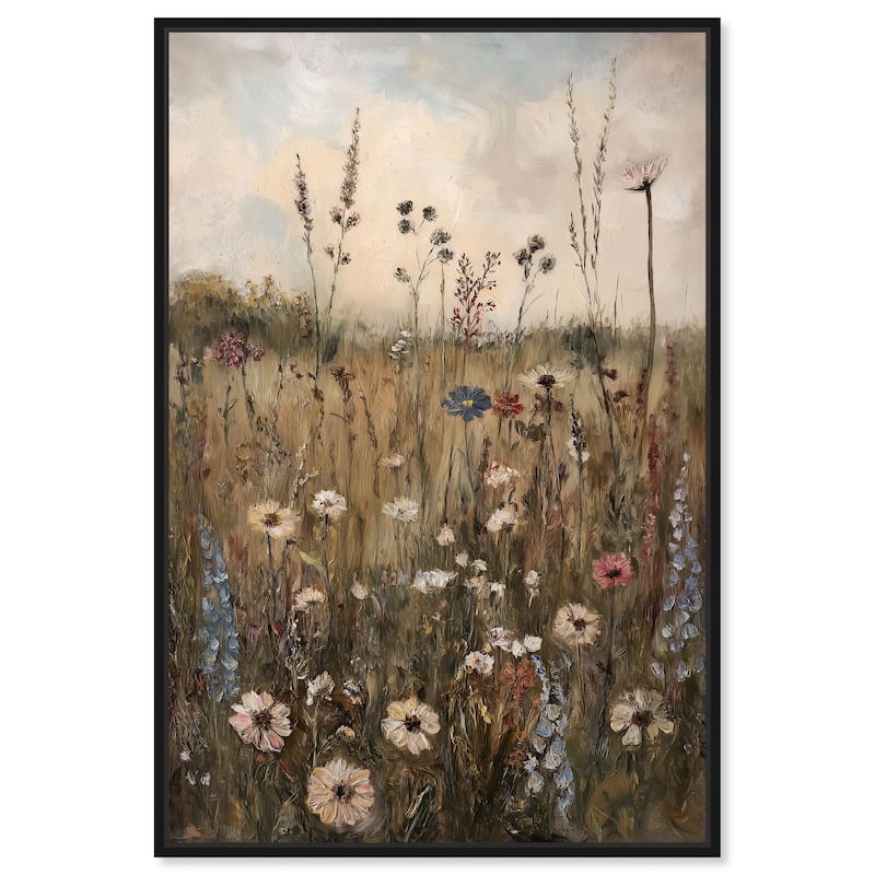 Field of Forgotten Dreams II Canvas by Art Remedy - Black - 30" x 45"