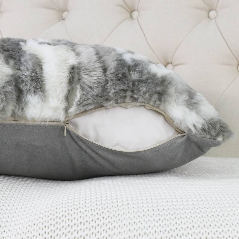 Jacquard FauxFur 2 Piece Set Pillow Shell