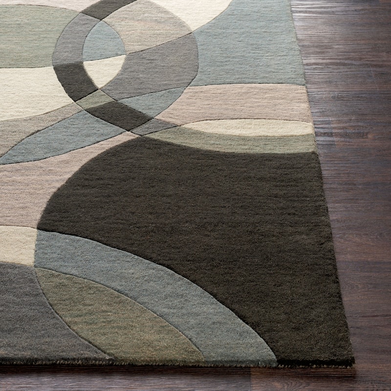 Livabliss Forum Mid-Century Geometric Hand Tufted Area Rug