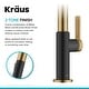 preview thumbnail 81 of 149, Kraus 2-Function 1-Handle 1-Hole Pulldown Sprayer Brass Kitchen Faucet