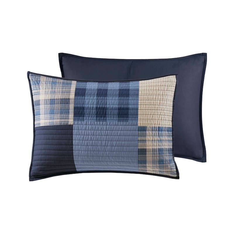 Woolrich Winter Hills Tan Oversized Cotton Quilt Set