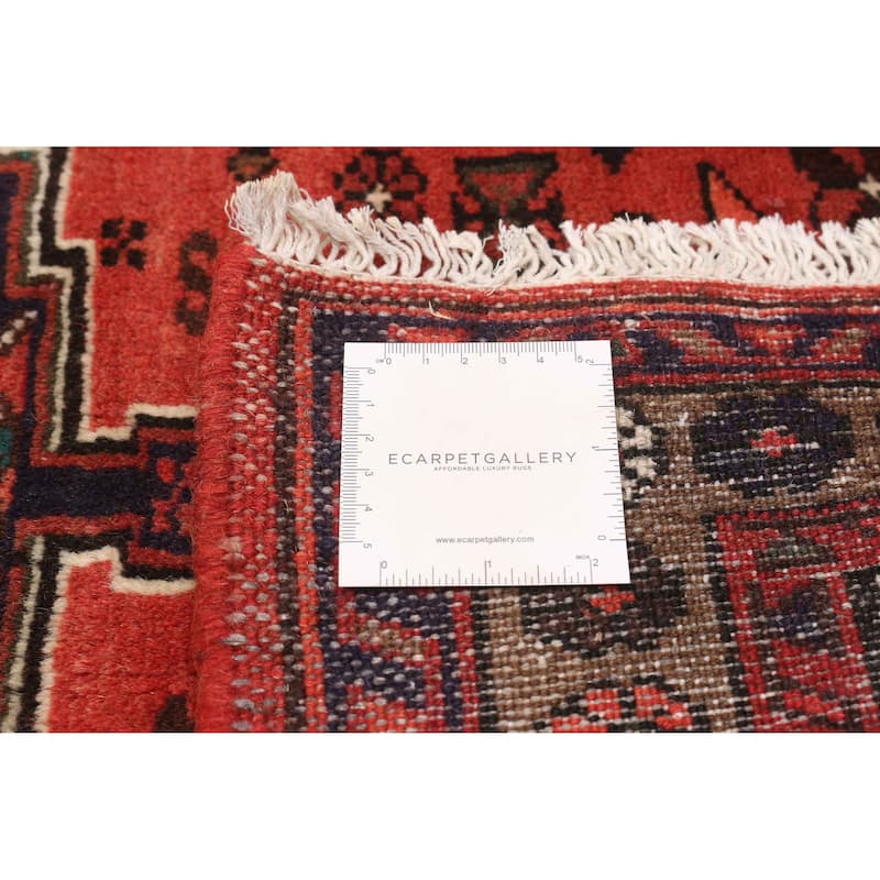 ECARPETGALLERY Hand-knotted Andelz Red Wool Rug - 3'0 x 5'1
