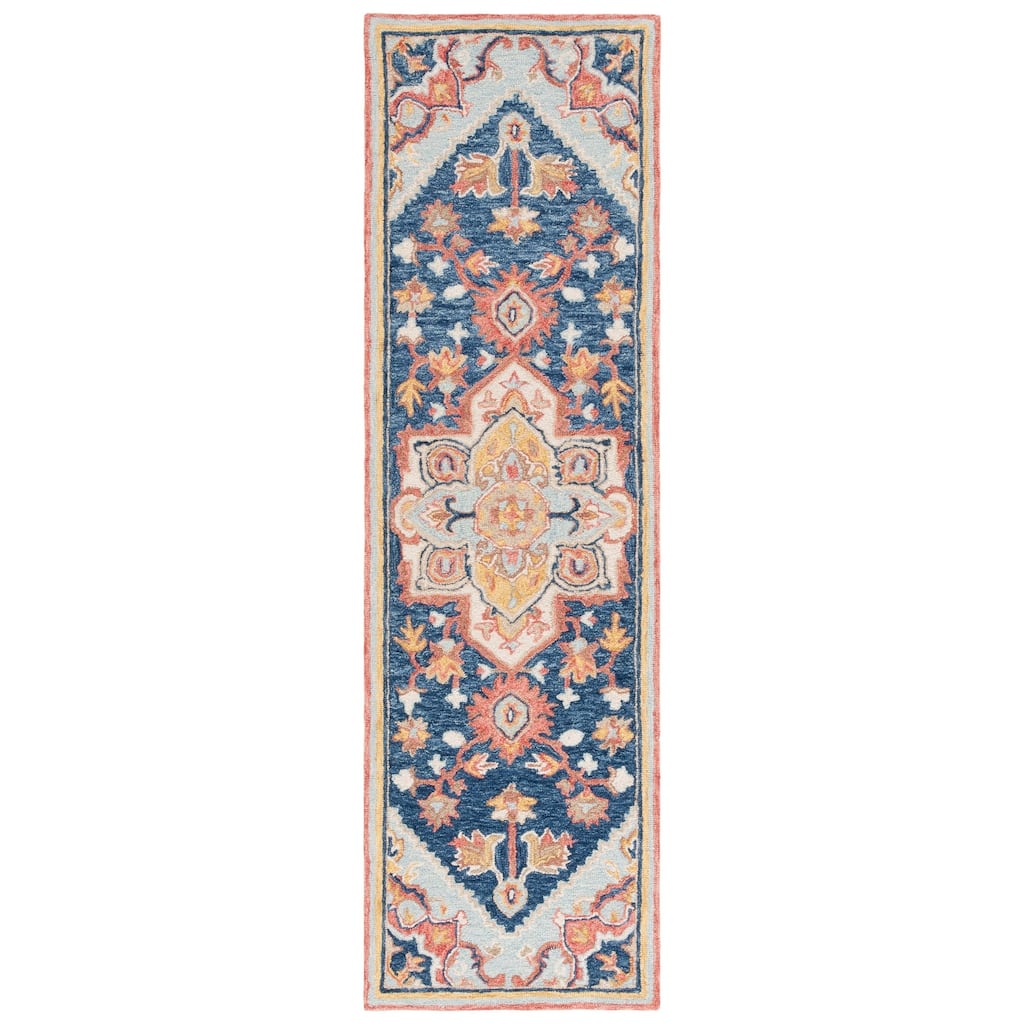 SAFAVIEH Handmade Metro Saveta French Country Wool Rug