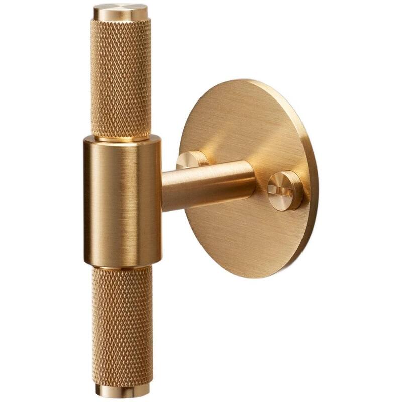 Buster + Punch UTB-054026 Cross 3-3/4" Bespoke Modern Industrial - Brass - Brass